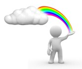 rainbow cloud