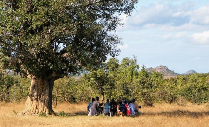 Rooted in Jesus group meeting, Zambia